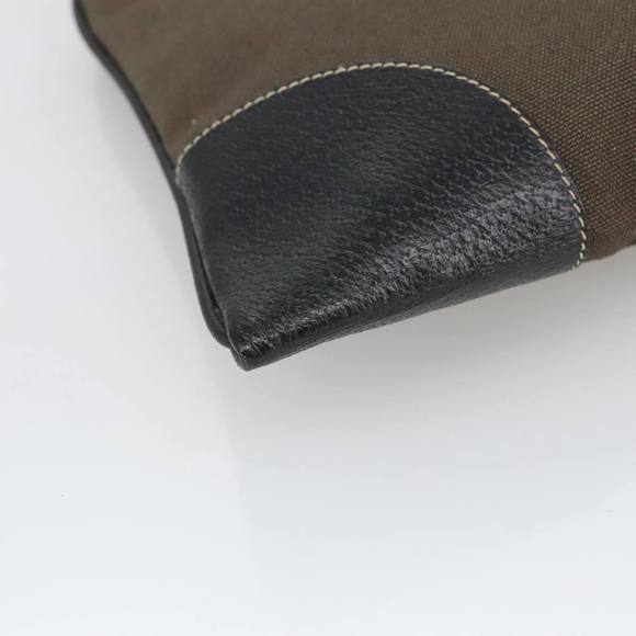 PRADA Hand Bag Canvas Khaki Auth 103935 - Picture 16 of 16